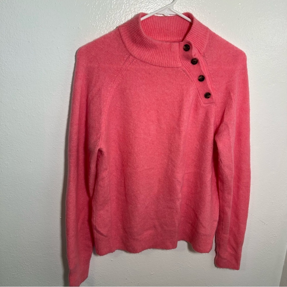 J. Crew Factory Button Sweater In Extra-Soft Yarn… - image 2